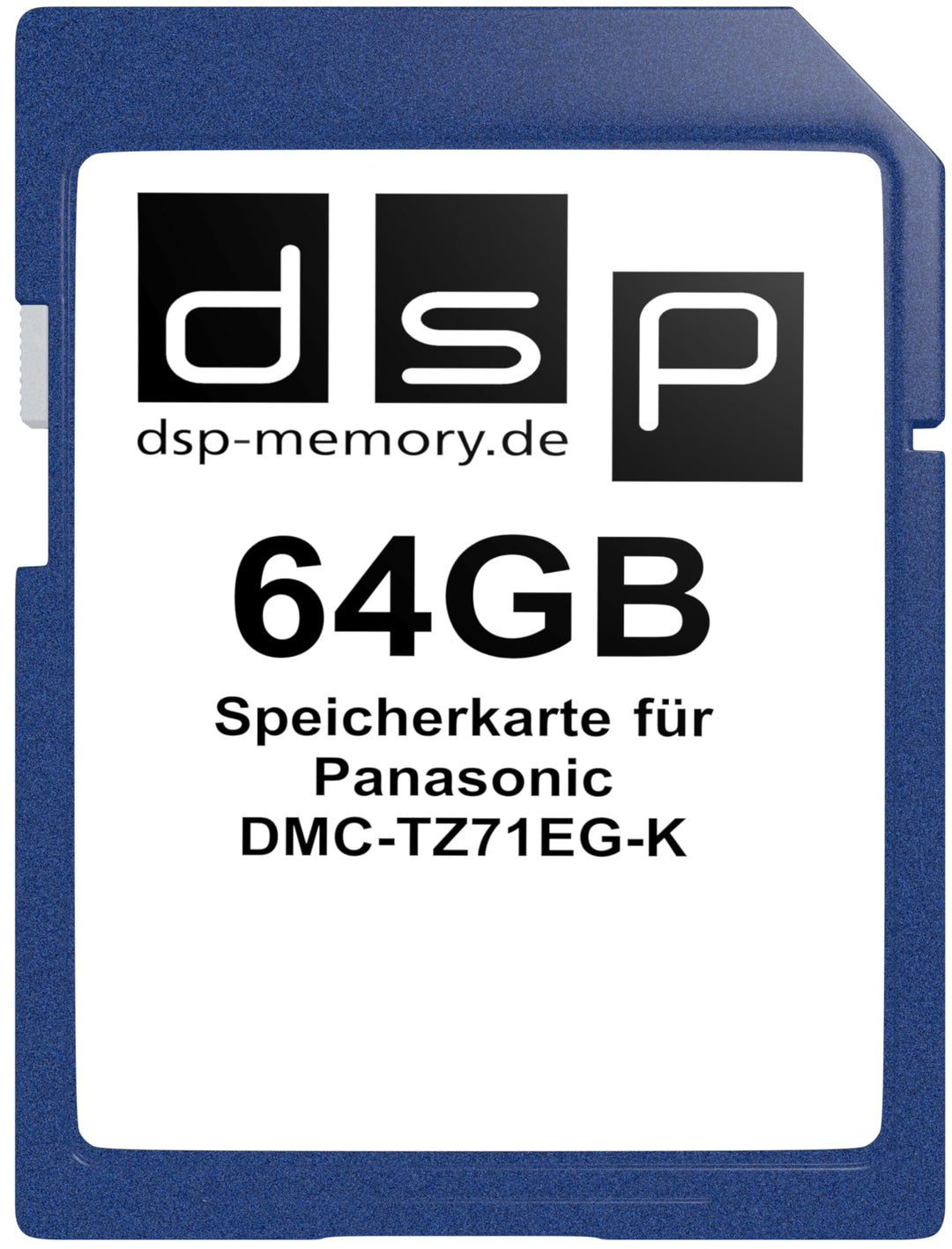 64GB Speicherkarte für Panasonic DMC-TZ71EG-K