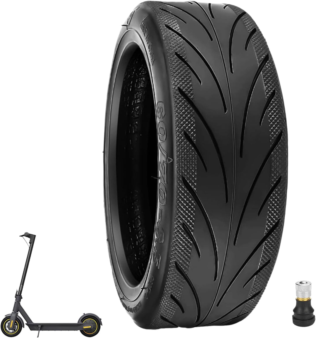 Prodrocam 60/70-6,5 Tubeless Reifen für Segway Ninebot Max G30 Scooter Ersatzräder Verdickt 10 Zoll