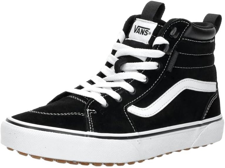 Vans Unisex Kinder Filmore Hi Vansguard Sneaker, Suede Black White, 36.5 EU 29 EU Suede Black White,