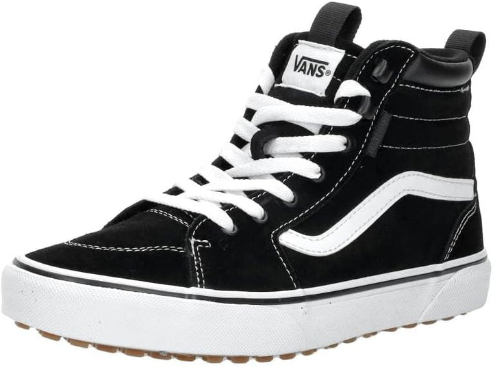 Vans Unisex Kinder Filmore Hi Vansguard Sneaker 28 EU Suede Black White, 28 EU Suede Black White