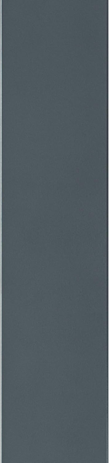 Flacher Design Aluminium Kabelkanal lackiert in Anthrazit RAL7016 Seidenmatt selbstklebend 50 mm x 1