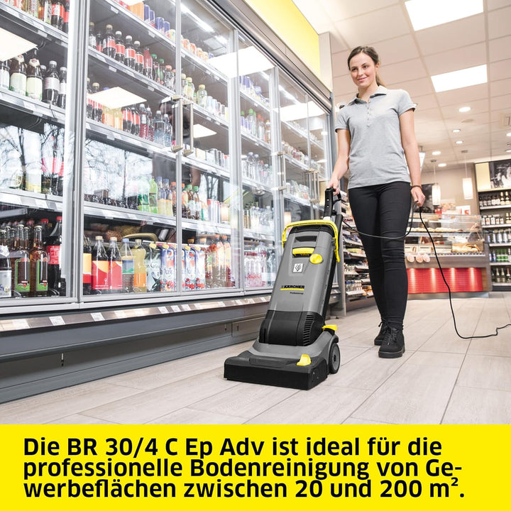Kärcher Scheuersaugmaschine BR 30/4 C Ep ADV, Leistung: 820 W, Flächenleistung: max. 200 m², Netzbet