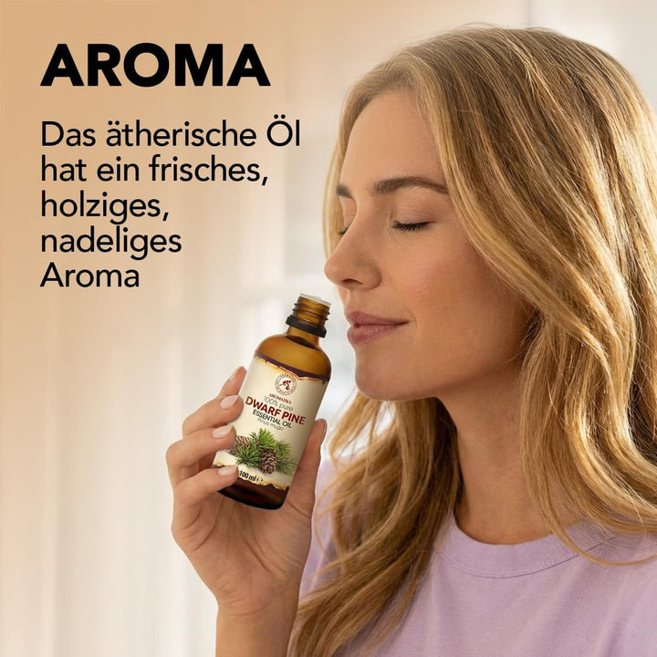 Latschenkieferöl 100ml - Pinus Mugo Leaf Oil - Österreich - Natürlich Ätherisches - Guten für Sauna