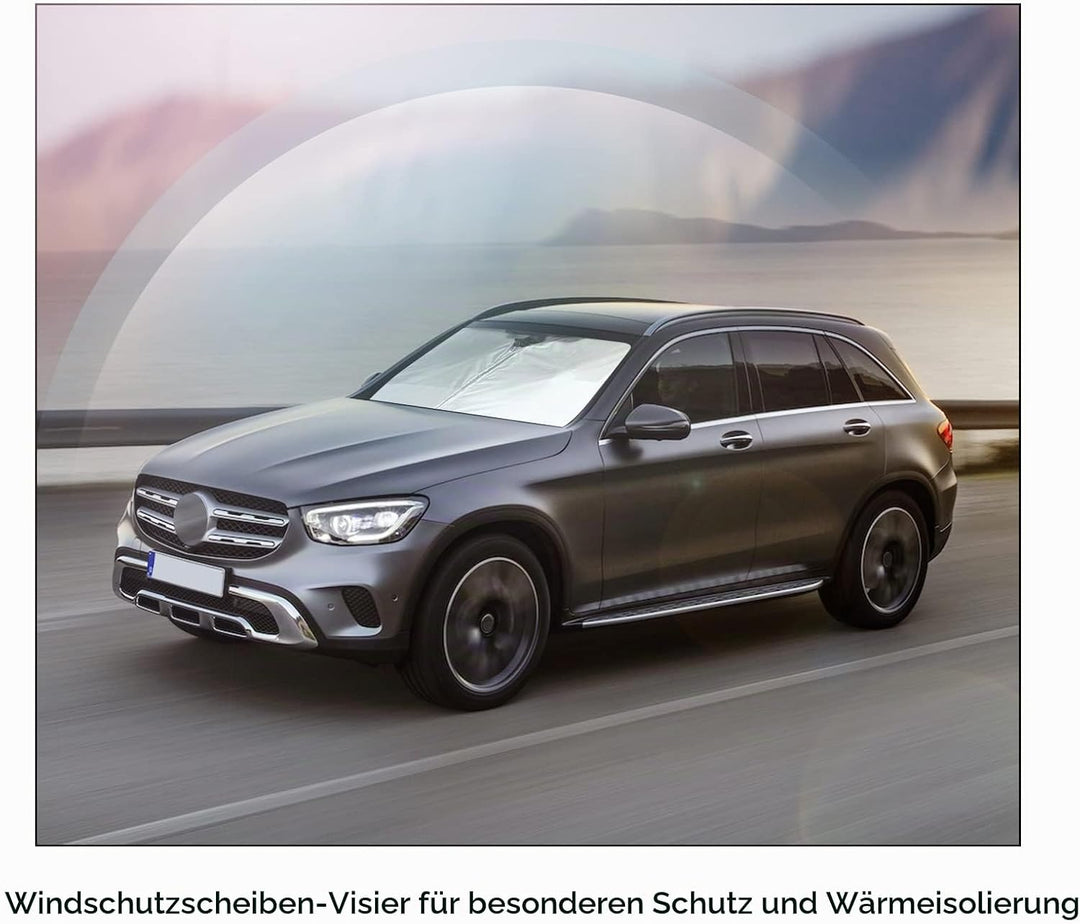 BIXUAN Sonnenschutz kompatibel mit Mercedes Benz GLC X253 SUV 2016-2022 Windschutzscheibe für das Au