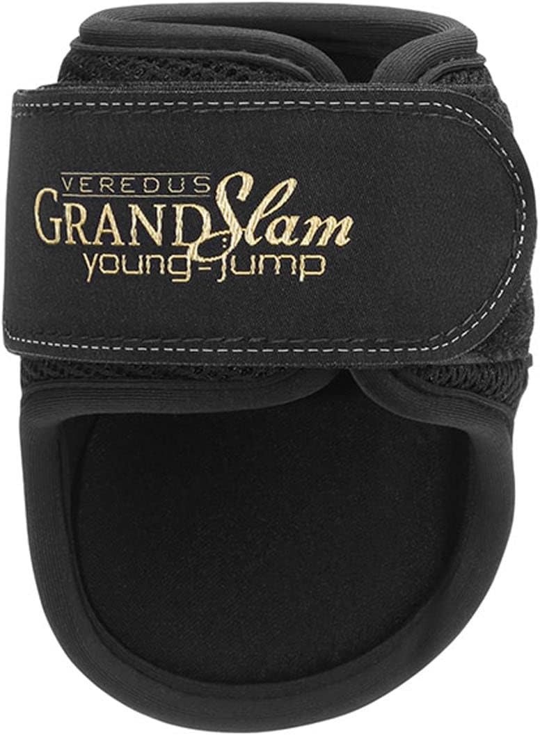 Veredus Grand Slam Young Jump Fetlock Boots Large Schwarz, Large Schwarz