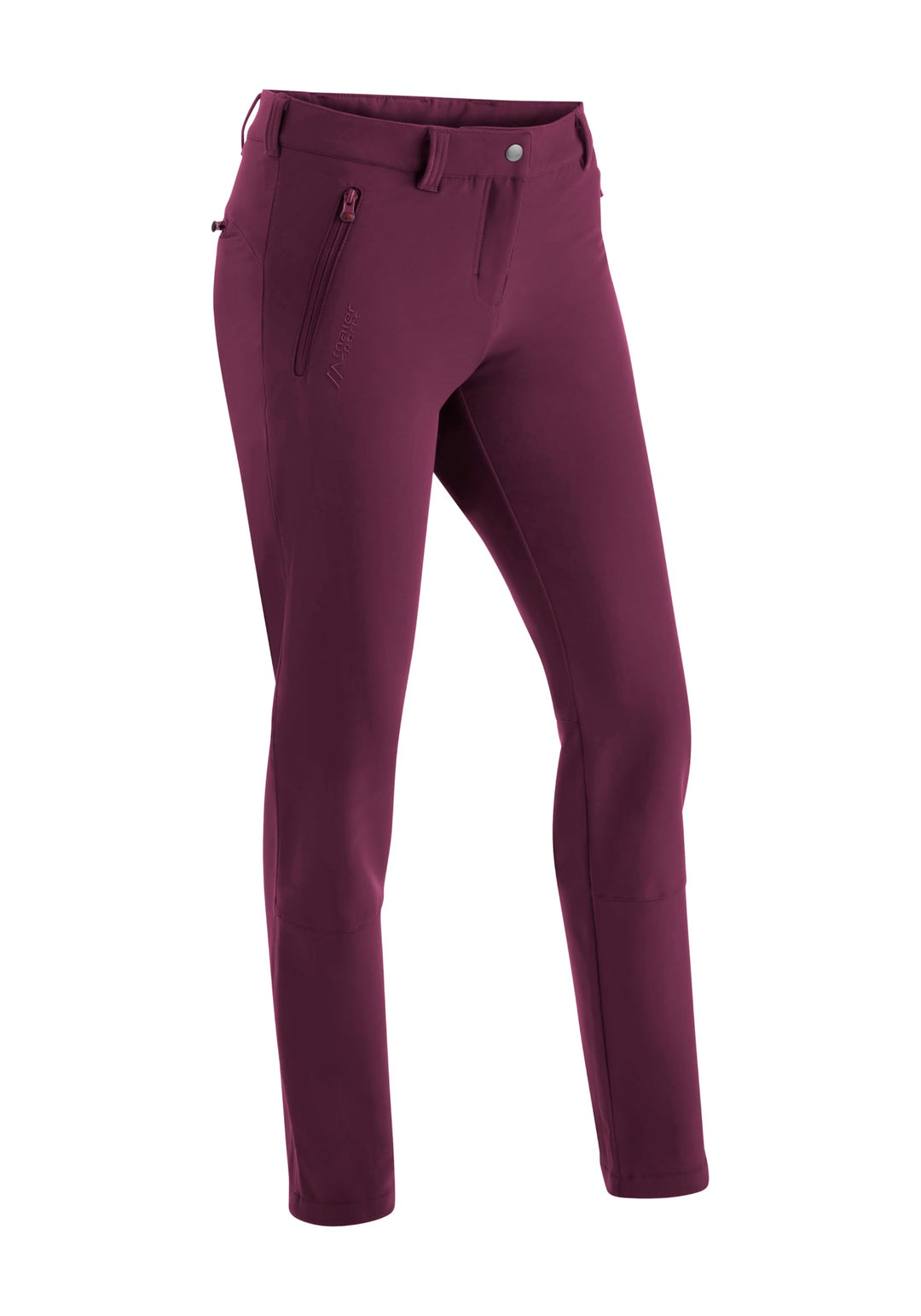 Maier Sports Helga Slim, Warme Damen Wanderhose, Wasserabweisende Outdoorhose für Trekking &amp; Hiking,