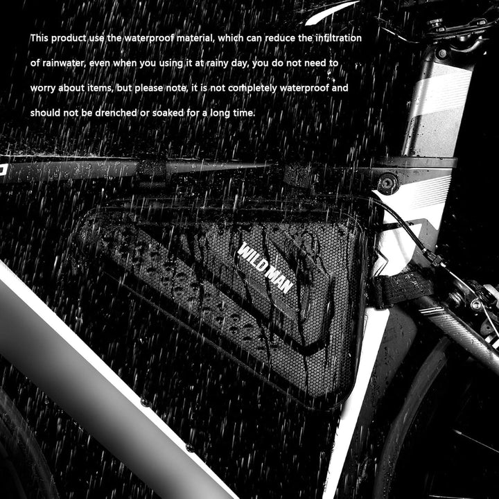 Lixada Fahrrad Triangle Bag, Wasserdicht Fahrrad Dreiecktasche, Reflektierender Fahrrad Rahmentasche