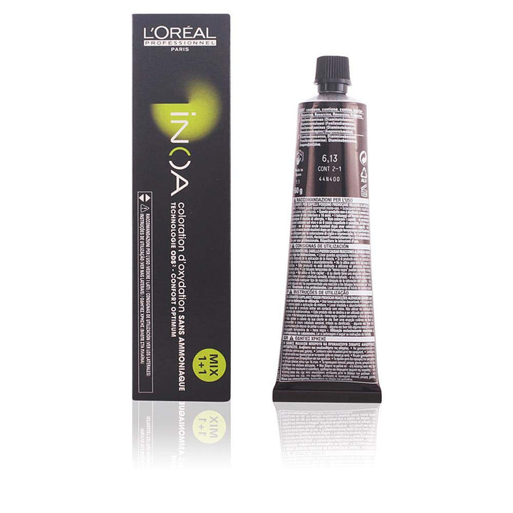 L'Oréal Professionnel Inoa 6,13 dunkelblond asch gold, 60 ml Braun (6.13 Dark Ah, Golden Blonde) 60