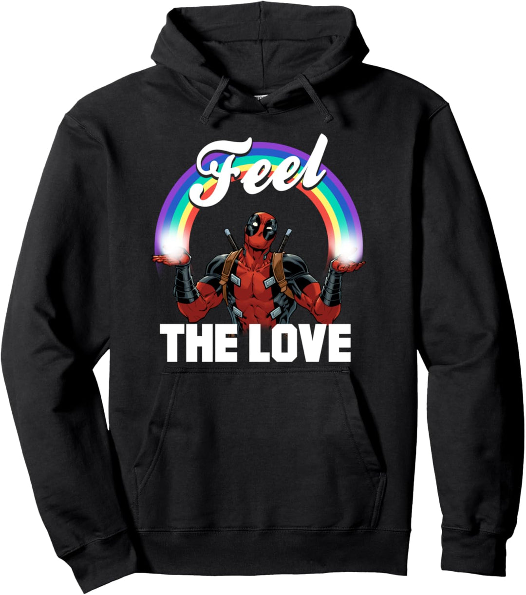 Marvel Deadpool Feel The Love Pullover Hoodie