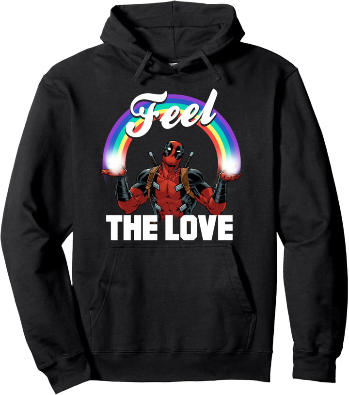 Marvel Deadpool Feel The Love Pullover Hoodie