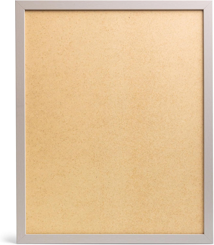 Stallmann Design Bilderrahmen 50x75 cm grau Holz mit Acrylglas Rahmen-Breite 20mm Posterrahmen Wechs
