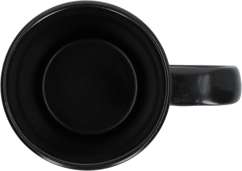 MamboCat Kattegat 6er Set Kaffeebecher I 250 ml I Schwarz matt I 6 Personen I Steingut-Tassen für He