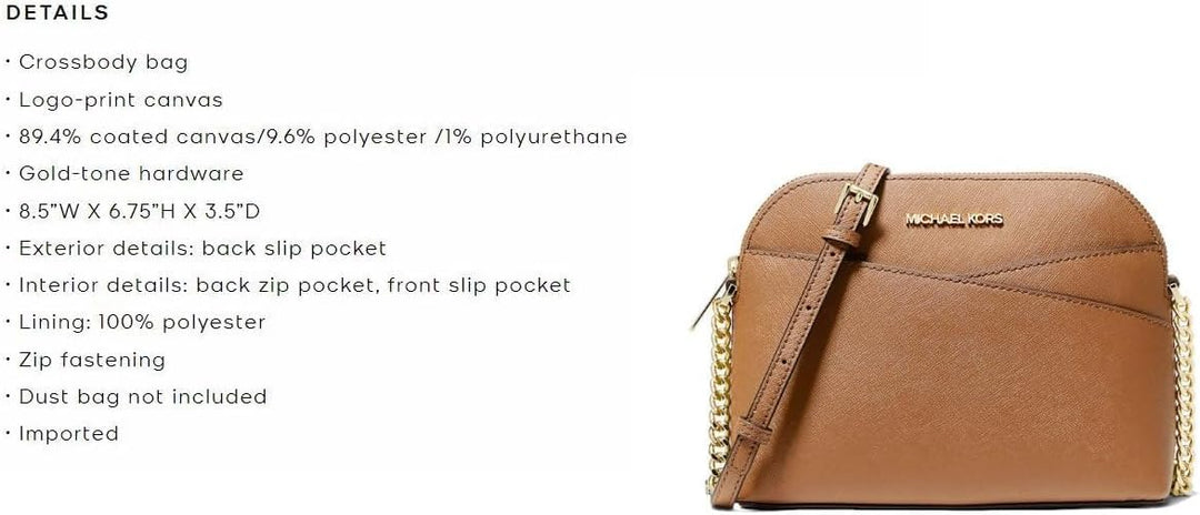 Michael Kors Jet Set Medium Crossbody Leder Handtasche Gepäck, Gepäck