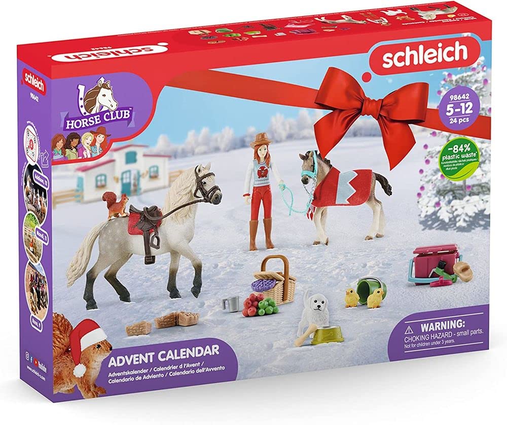 schleich 98643 Adventskalender Farm World 2022, ab 3 Jahren, Farm World -