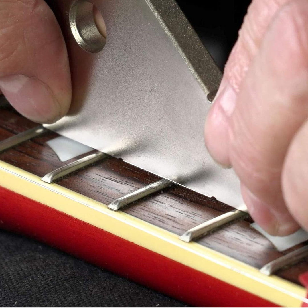 Fabater Fret Kisser für Gitarren -Setup &amp; Reparatur, 4 in 1 Gitarren Bund Spot Leveling und Bund Dre