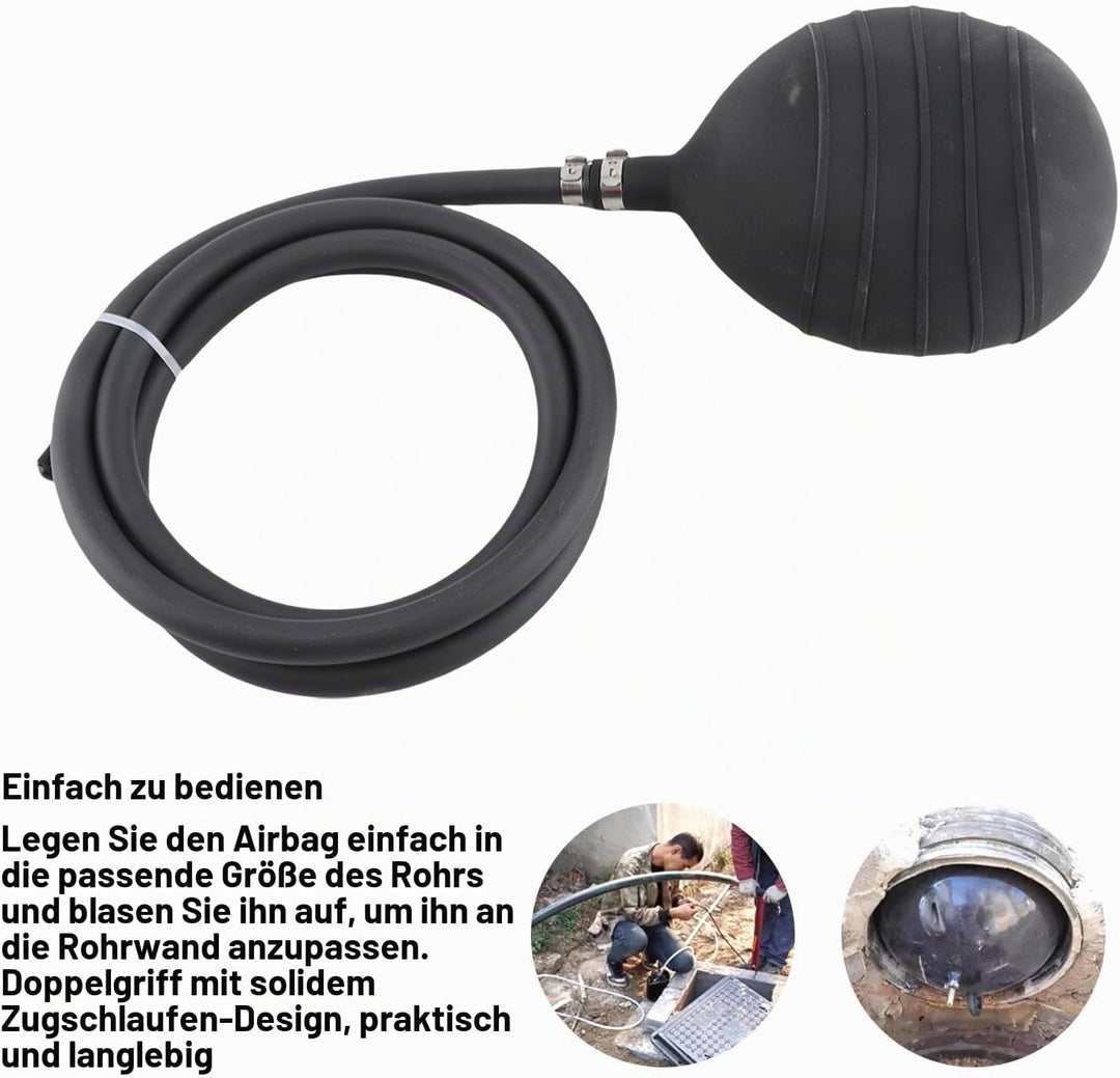 Aufblasbarer Rohrstopfen, 110 mm, PVC-Dichtungsversiegelung für Pipeline-Konstruktion 110mm, 110mm