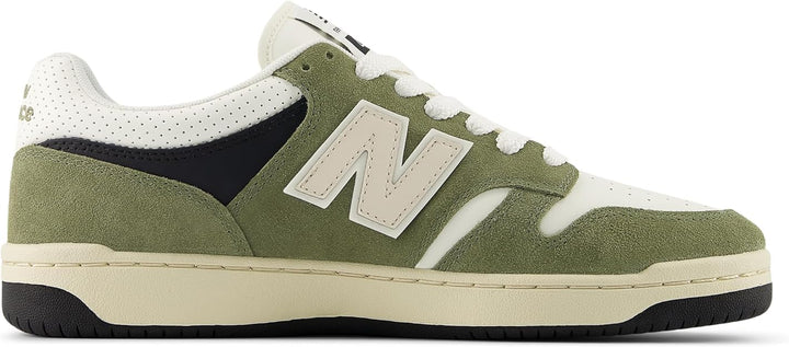 New Balance Herren 480Sneaker 37 EU Dark Olivine, 37 EU Dark Olivine