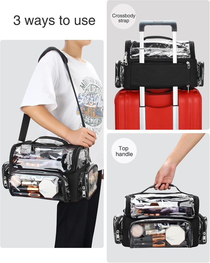 Kosmetikpinsel-Tasche Extra Gross Profi Kosmetikpinselbeutel XL Essentials für Kosmetikerinnen Reise
