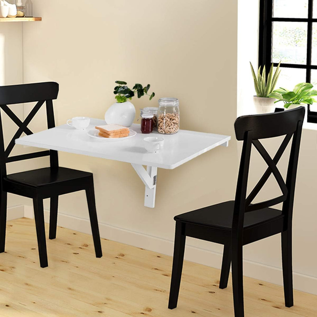 RELAX4LIFE Wandtisch klappbar, platzsparender Esstisch, Schreibtisch für Esszimmer &amp; Studierzimmer,