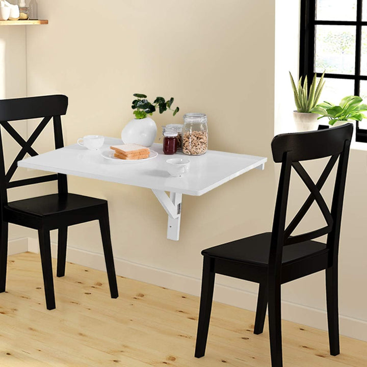 RELAX4LIFE Wandtisch klappbar, platzsparender Esstisch, Schreibtisch für Esszimmer &amp; Studierzimmer,