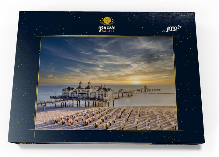 Seebrücke von Sellin, Insel Rügen in Deutschland - Premium 1000 Teile Puzzle - MyPuzzle Sonderkollek