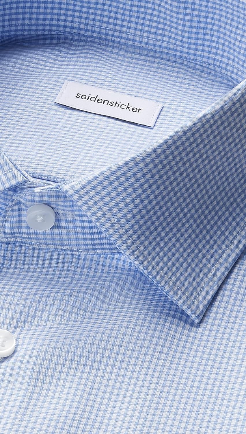 Seidensticker Herren Men Regular Longsleeve Cotton Business Shirt 38 Hellblau(193660), 38 Hellblau(1