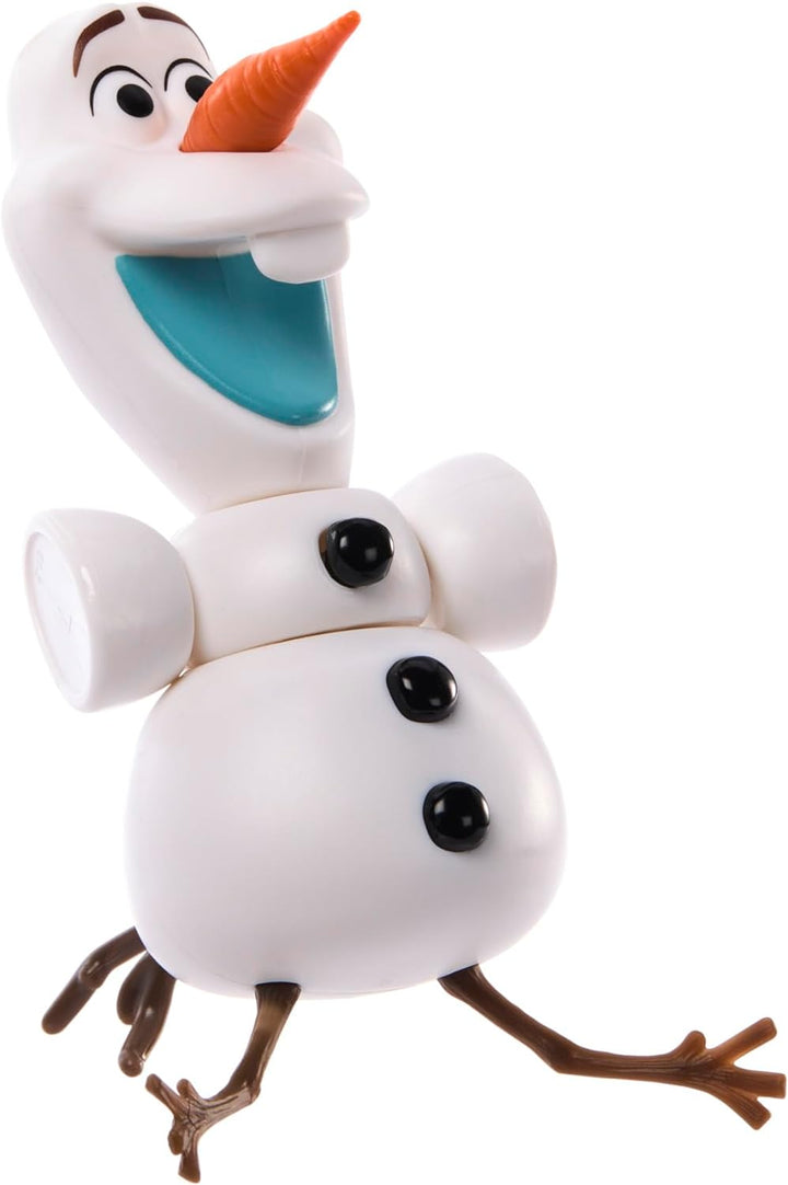 DISNEY Frozen Die Eiskönigin - Party Set mit beweglicher Anna, Elsa und Kristoff Puppen, Schneemann