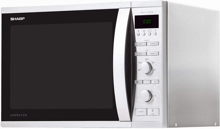 Sharp R941STW Mikrowellen / 1050 W / 40 L/Inverter Technologie/silber