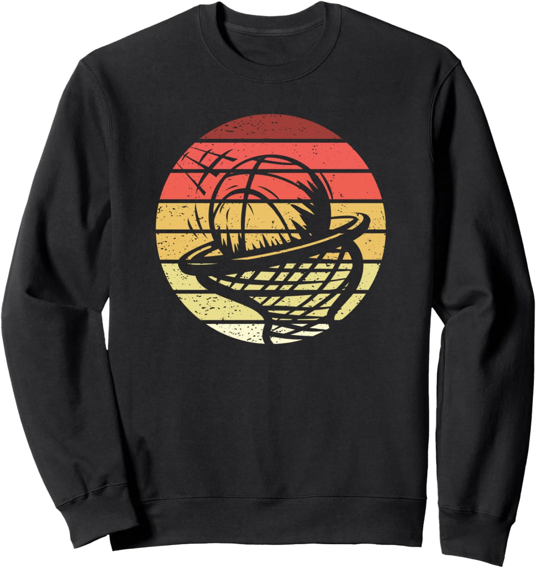 Basketball Retro Style Vintage Sweatshirt