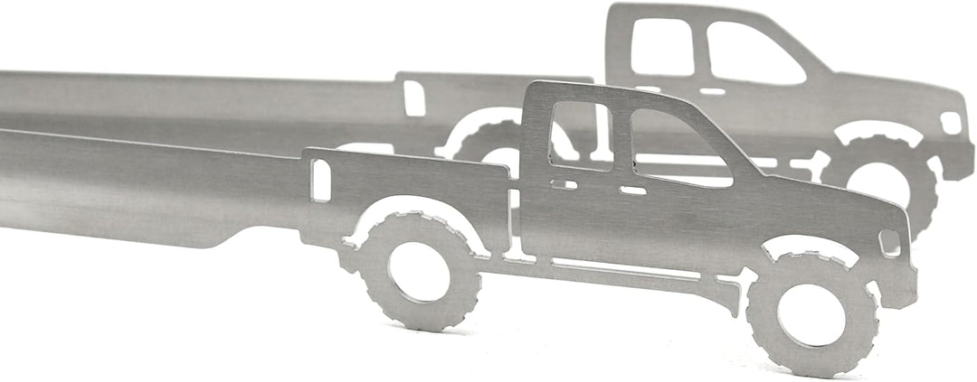 Grill-Zangen.de Motiv Pickup Truck Grillzange, spülmaschinengeeignet, Geschenkidee, Männergeschenk,
