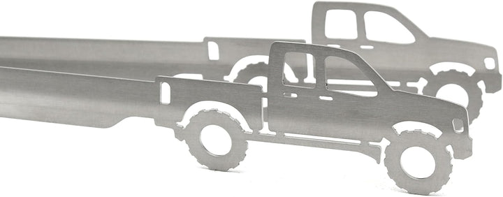 Grill-Zangen.de Motiv Pickup Truck Grillzange, spülmaschinengeeignet, Geschenkidee, Männergeschenk,