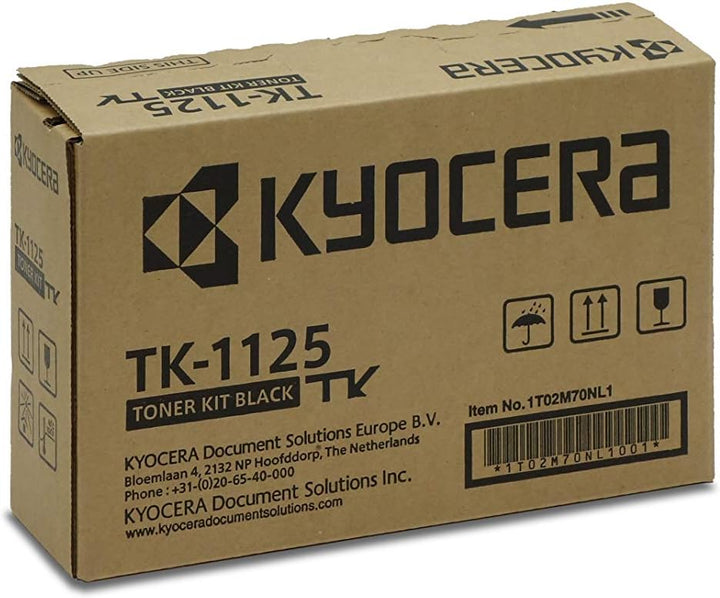 Kyocera TK-1125 Original Toner-Kartusche Schwarz 1T02M70NL1. Kompatibel für FS-1061DN, FS-1325MFP Si