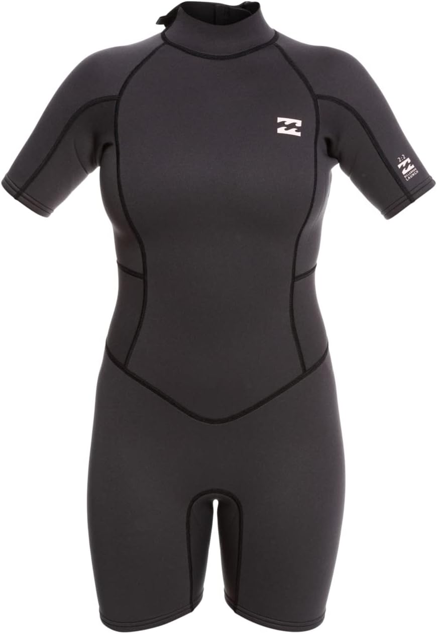 Billabong Damen 2/2mm Synergy Badeanzug 6 ANTIQUE BLACK, 6 ANTIQUE BLACK