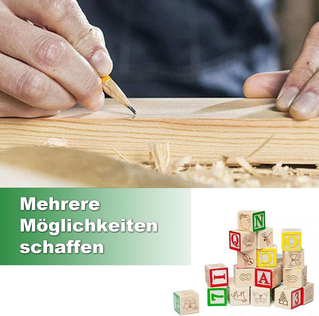 Schnitzholz, 12 Stück Lindenholz Holzblöcke zum Schnitzen, 5x5x10cm DIY Handgeschnitztes Holz, Holzb