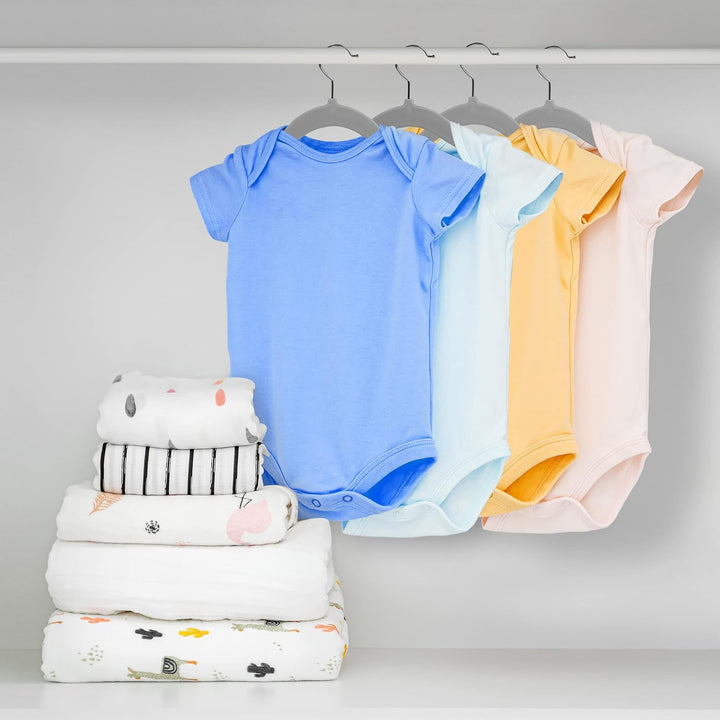 Utopia Home Kinder-Kleiderbügel aus Samt (50 Stück) – 27,9 cm (11 Zoll) robuster Baby-Kleiderbügel –