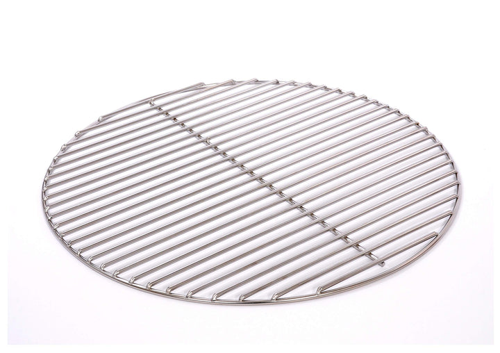 Massiver Grillrost Ø 57 cm aus Edelstahl rostfrei und elektropoliert 6 mm für Grill rund, Kugelgrill