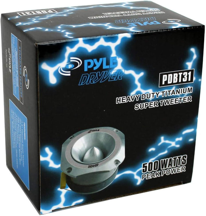 DRIVER TWEETER PYLE PDBT31 PDBT 31 VON 250 WATT RMS UND 500 WATT MAX X GEBRAUCHT SPL IN AUTOMOBIL MI