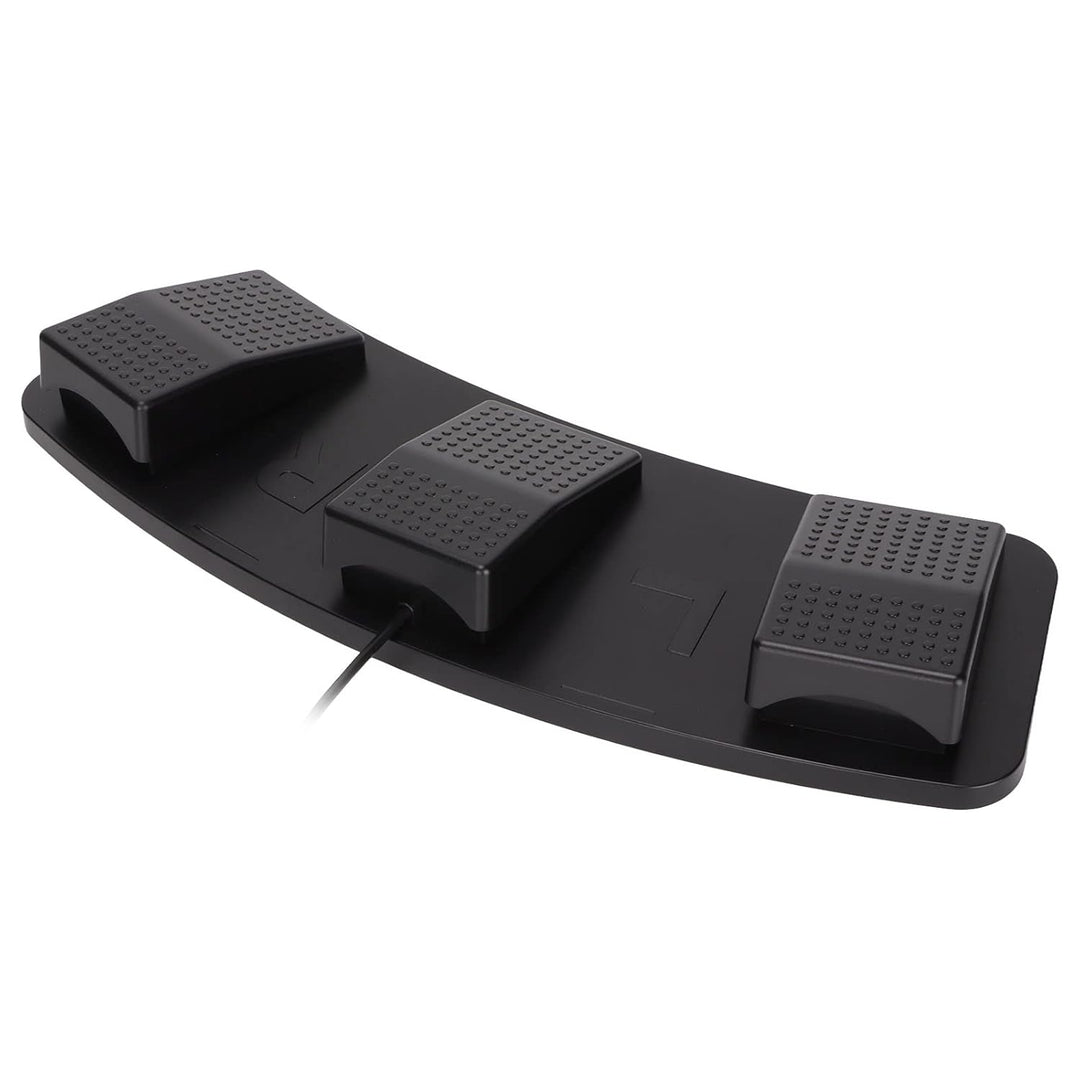 Yosoo Gear USB Dreifach-Fuss Schalter Pedal PC Dreifach-Fuss Schalter Programmier Bares Computer-Fus