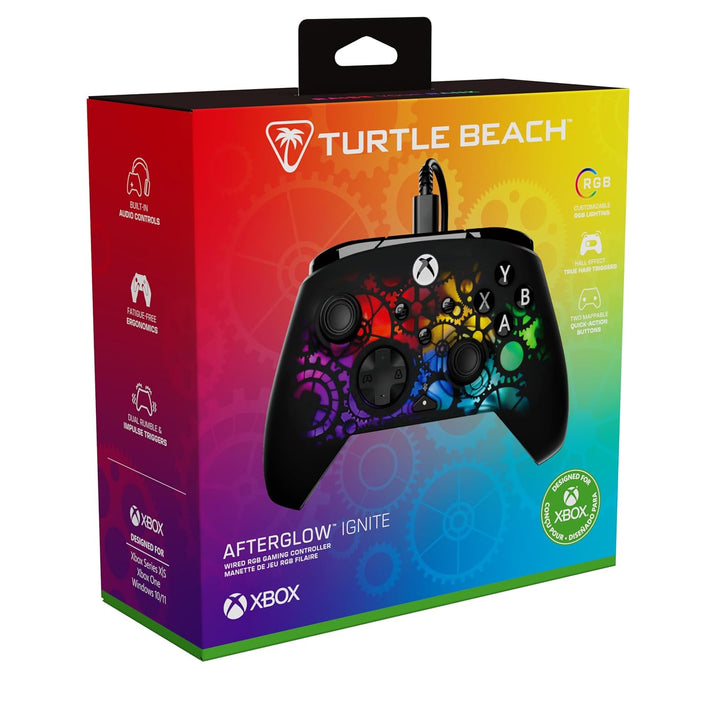 Turtle Beach Afterglow Ignite Time Machine Wired RGB Gaming Controller für Xbox und PC - RGB anpassb