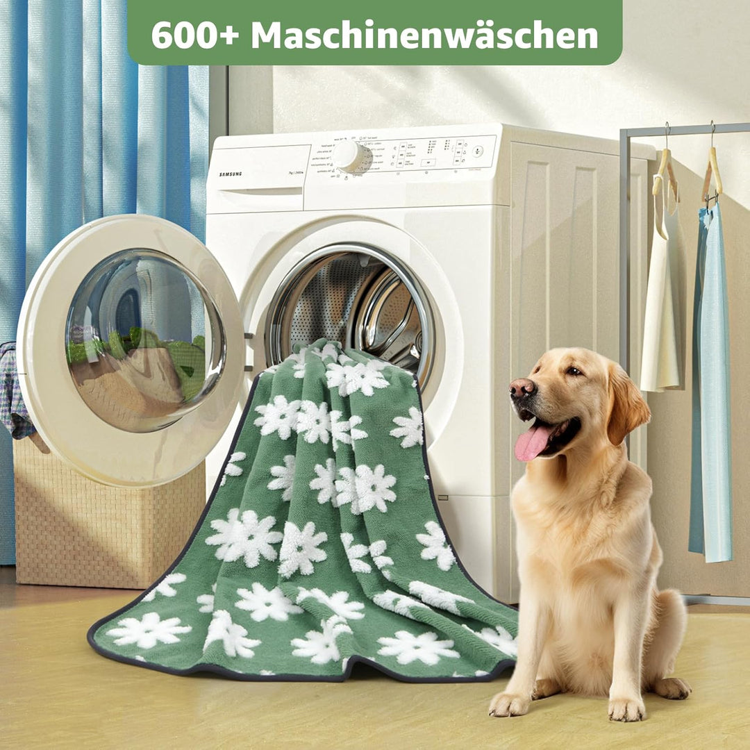 Saugfähige Welpenunterlagen Waschbar 92x80cm, 2 Stück – Wiederverwendbare & wasserdichte Trainingspa