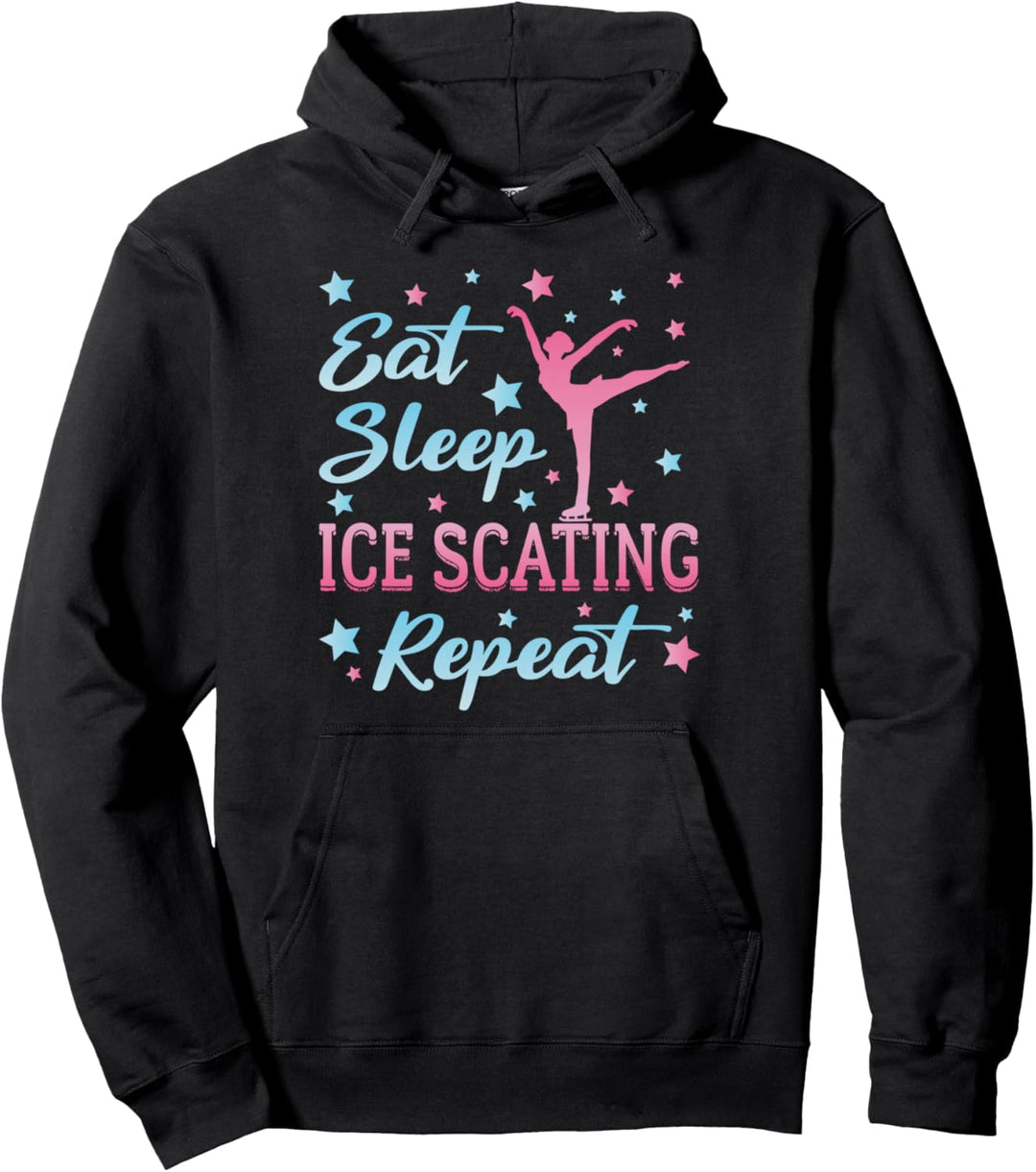 Eislaufen Pullover Hoodie