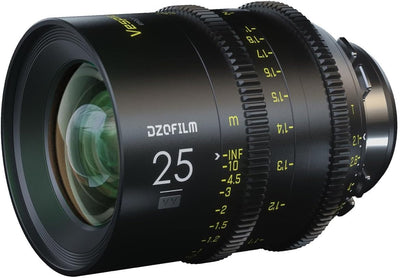DZOFILM Cine Lens Vespid Prime 25 T2.1 for PL/EF Mount (VV/FF)