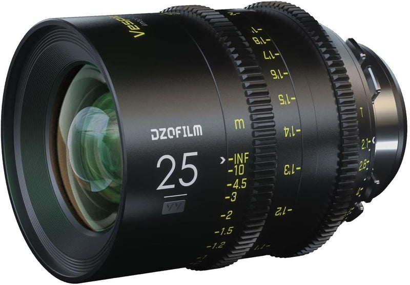 DZOFILM Cine Lens Vespid Prime 25 T2.1 for PL/EF Mount (VV/FF)