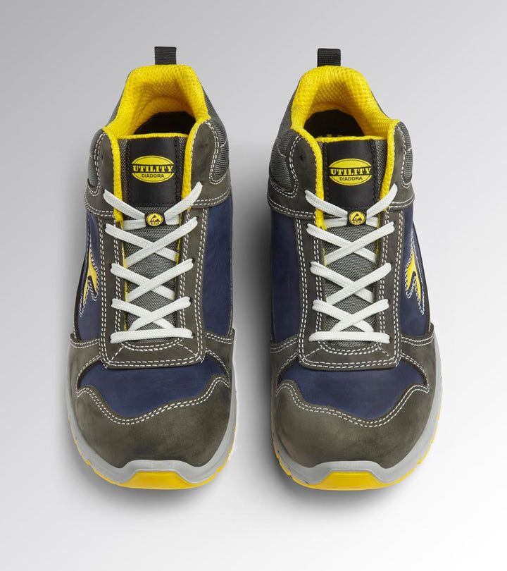 Diadora Sicherheitsschuhe Run II HI S3 SRC ESD 35 EU Castle Rock Insignia Blue, 35 EU Castle Rock In