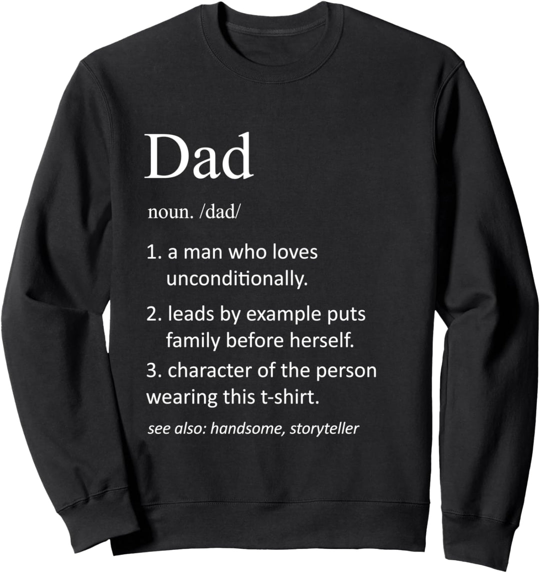 Papa Definition Papa lustig Papa Vater Definition Sweatshirt