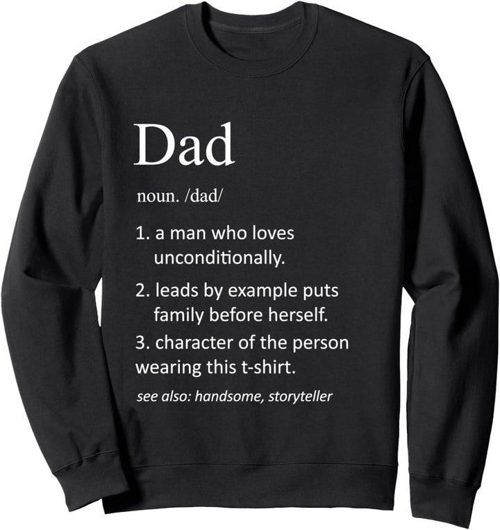 Papa Definition Papa lustig Papa Vater Definition Sweatshirt