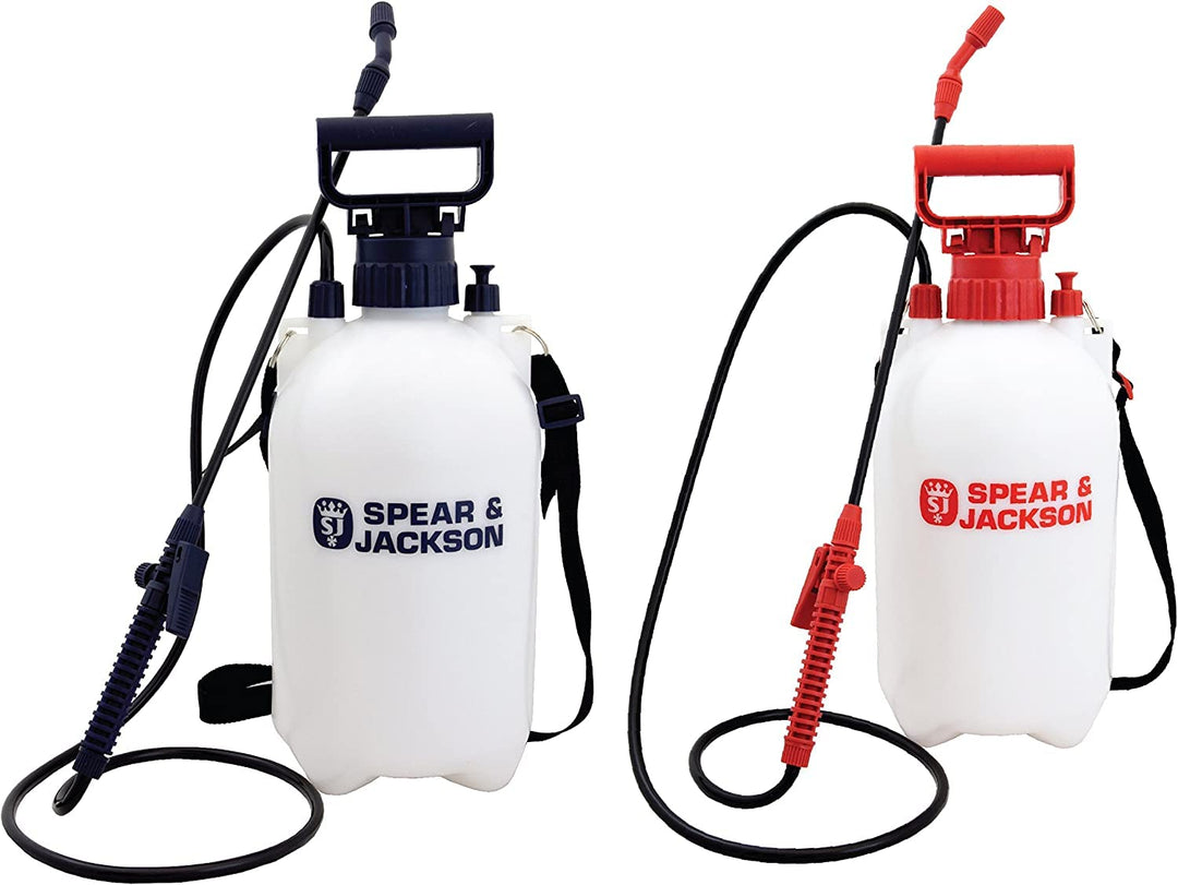 Spear & Jackson 5LPAPSTWIN Drucksprüher, 5 l, Doppelpack 5 Liter Doppelpack, 5 Liter Doppelpack