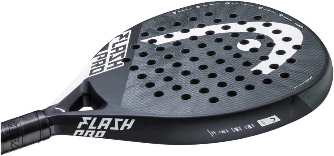 HEAD Flash Pro 2023 Padelschläger, schwarz/weiss