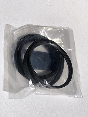 Silikondichtungen, 5 Stk., Schwarz, Silikon, Wasserdicht, max. 200°C, für Kamine, Schornsteine, Pell