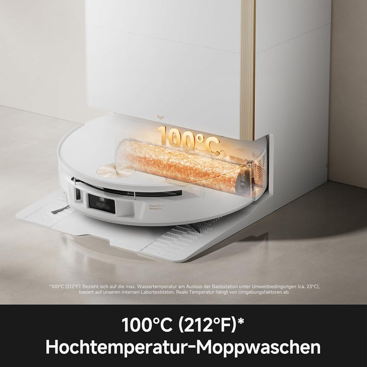 Mova S70 Ultra Roller Saugroboter mit 32.000Pa Saugkraft und HydroForce-Wischen, CovertSense-Navi, A
